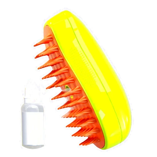 Generic Cat Steamy Brush - 3 in 1 Pet Grooming Brush, Durablee Electric Pet Spray Brush | Skin Friendly Cat Grooming Steamm Brush, Multifunctional Pet Hair Remover Brush for Removing Tangled and Loose Hair