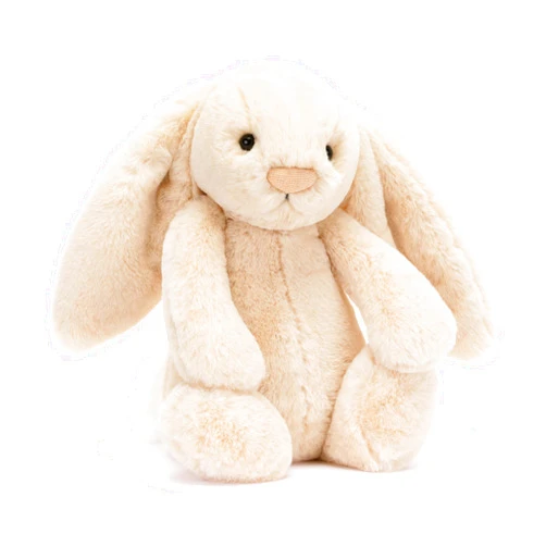 Jellycat Bashful Luxe Willow Bunny Stuffed Animal, Medium 12 inches - Rabbit & Bunny Plush Toy - Classic Children's Gift