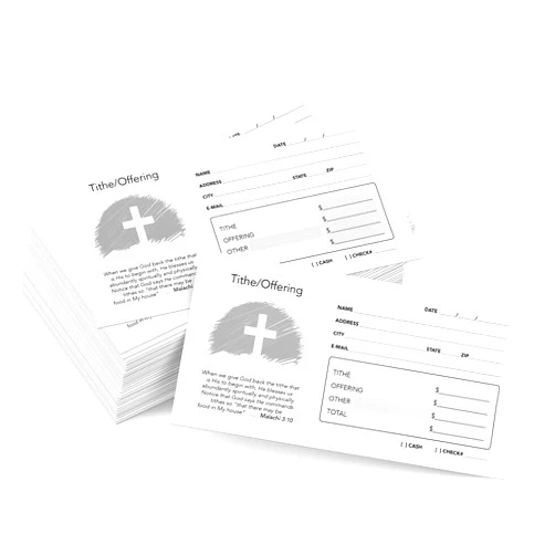 ChurchEnvelopes.com 500 Church Offering | Tithe Donation Envelopes