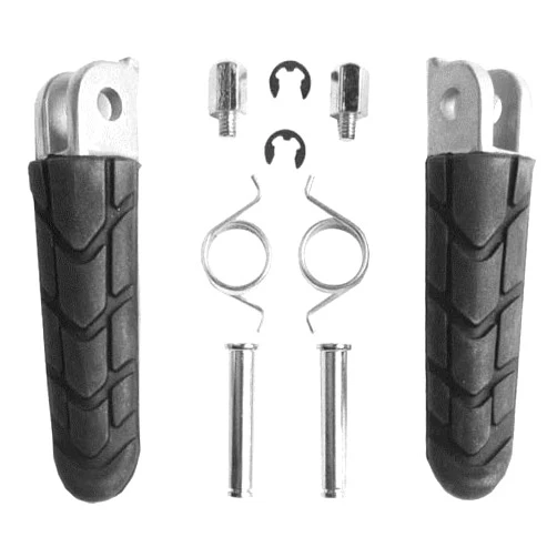 GFQH Motorcycle Front Footrest Foot Pegs for Honda Kawasaki Yamaha FJR 1300 FZ1 FZ400 FZ6R XJR400 YZF 1000 R1 FZ6 Fazer Accessories (Size : 3)