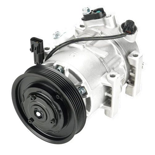 TadaMark Air Conditioning Compressor With Clutch Fit for Hyundai Accent 1.6L 2012-2017, Fit for Kia Rio 1.6L 2012 2013 2014 2015 2016 2017 Automatic Temperature Control only (no Manual), DVE12 Style