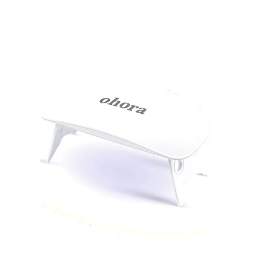 Ohora LED Gel Lamp for Gel Nail Strips by ohora - 6W Max, 2 Timers (45s / 60s), Portable Lamp for Curing Gel Nail Art, Gel Stickers and Strips, Gel Strips Only