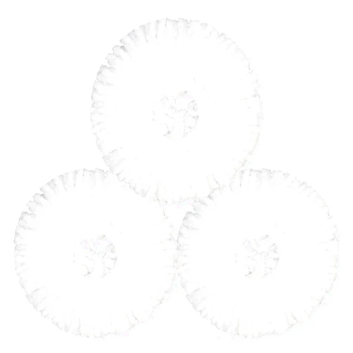 ANBOO Mop Head for Hurricane Spin Mop Microfiber Mop Head Refills Round Mop Pads 3 Pack