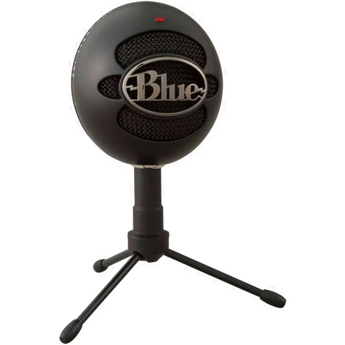 Logitech for Creators Blue Snowball iCE USB Microphone - Black (Renewed)