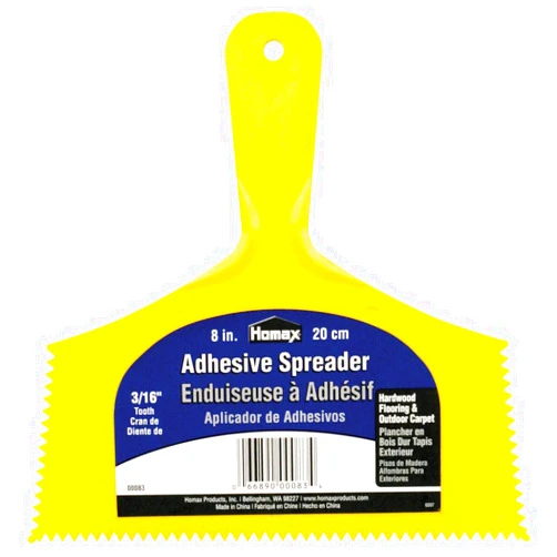 Homax Group Inc HOMAX Products 83 Outdoor Carpet Adhesive Spreader Notch, 8-Inch Wide