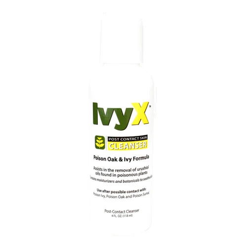CoreTex Ivy X Post-Contact Cleanser Lotion - 4oz. Bottle of USA-Made Poison Ivy Treatment Lotion - Avoid Itchy Rashes by Assisting in the Removal of Poison Ivy, Poison Oak, & Poison Sumac Oils