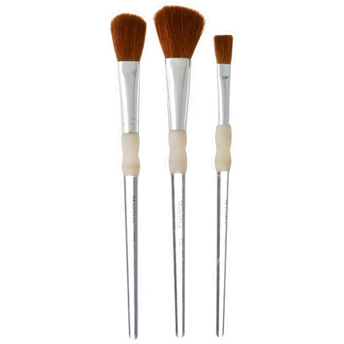 LINZER/AMERICAN BRUSH AM 303 Camel Hair Mop/Wash Artist Brush Set, Plain
