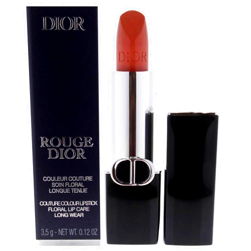 Dior Rouge Dior Couture Satin Lipstick - 219 Rose Montaigne by Christian Dior for Women - 0.12 oz Lipstick (Refillable)