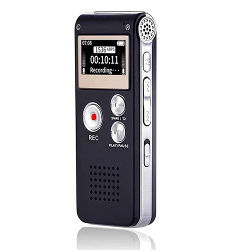 Hqdz-td 32GB Digital Voice Recorder,Playback Digital Voice Activated Recorder,Portable Tape Recorder Audio Recording Device,Noise Reduction Audio Recorder Upgraded Small Tape Recorder for Lectures Meetings