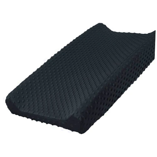 Owlowla Changing Pad Cover, Soft Minky Dots Changing Table Sheets for Baby Boy and Girl(Black)