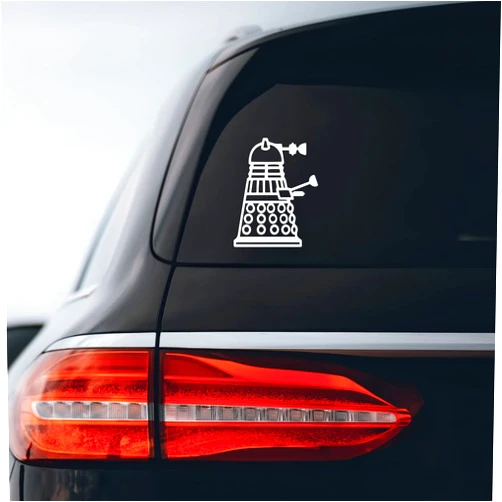 Bargain Max Decals Dalek Side Sticker Decal Notebook Car Laptop 4
