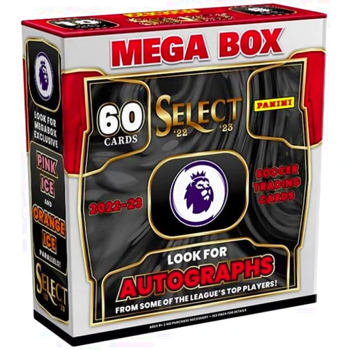 Panini 2022-23 Panini Soccer Select Premier League Trading Card Mega Box