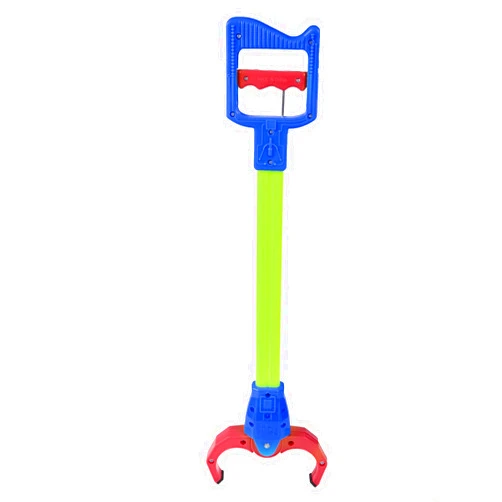 Keenso Robot Hand and Robotic Claw,Plastic Retro Robot Arm Robotic Pick Up Pinch Tool Kids Toy (Yellow)