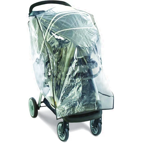 Graco Universal Infant Travel System Rain Cover, Baby Car Seat Stroller Weather Shield, Waterproof Plastic Carseat Canopy, Winter Snow Dust Umbrella