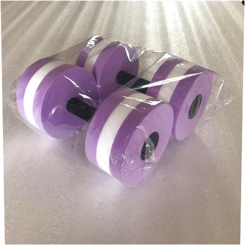 MAYNUO Water Dumbbells, Set of 2 Aquatic Exercise Dumbell, Water Aerobics EVA Foam Dumbbells, Pool Resistance Water Fitness, Foam Dumbbell for Water Aerobics Exercise Weight Loss