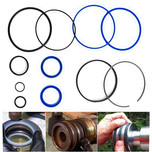 ECROUATY Hydraulic Log Splitter Cylinder Rebuild Seal Kit for 4.0