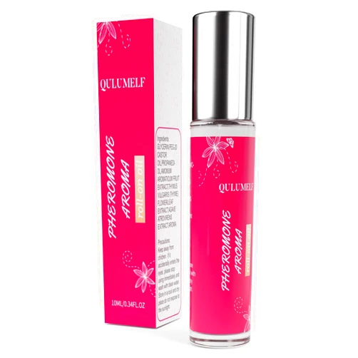 QULUMELF Pheromone Perfume for Women,Fragrance Pheromone Cologne Attract Men, Long Lasting Women's Perfume, Roller Ball Design, Portable and Fruity