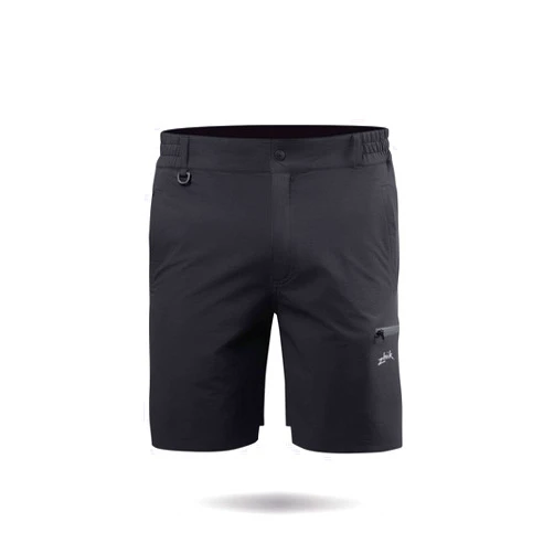 Zhik Mens Deck Sailing Boating Watersports Shorts - Anthracite - Easy Stretch Lightweight - Size - L