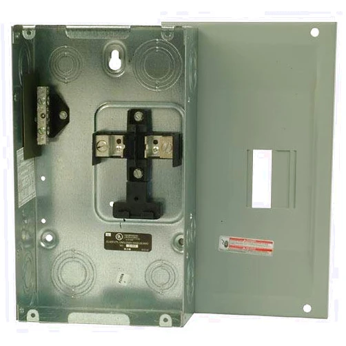 Eaton BR24L125SP Load Center, 125A, 120/240V, 1P, 2/4, ML, NEMA 1, No Door, Surface