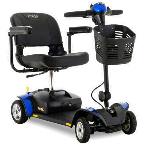 Pride Mobility Pride Go-Go Elite Traveller 4-Wheel Scooter 12 Ah Battery w/ Avail Ext Warr