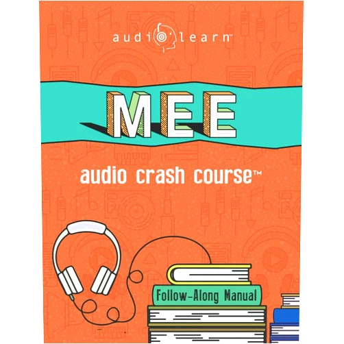 AudioLearn Legal Content Team MEE Audio Crash Course: Complete Test Prep and Review for the NCBE Multistate Essay Examination (Audio Crash Course Series)