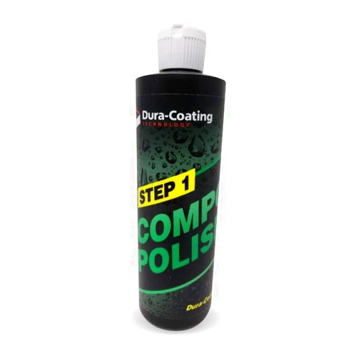 DURA-COATING TECHNOLOGY, Step 1 Compound Polish - Removes 1200 & Higher Grit Scratches, Outstanding Shine, Easy Cleanup - Car Polish, Scratch Remover - 32 oz Bottle of Step 1 Compound Polish