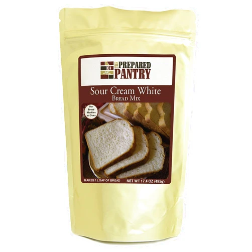 The Prepared Pantry Sour Cream White Gourmet Bread Mix; Single Pack; For Bread Machine or Oven