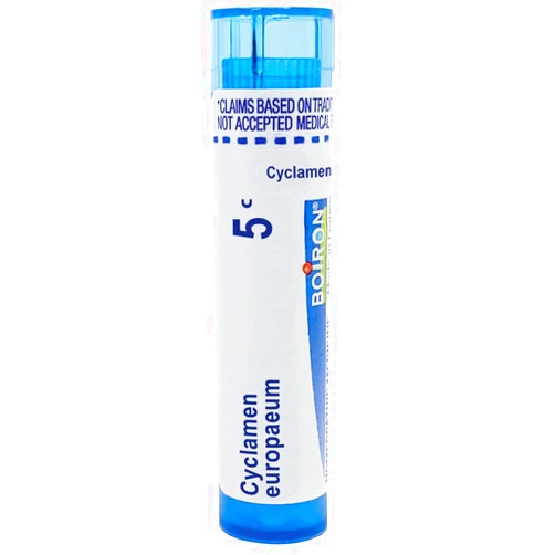 Boiron Cyclamen EUR 5C Md 80 Pellets for Headaches or Dizziness