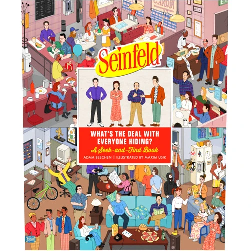 By Adam Beechen (Author), Maxim Usik (Illustrator) Seinfeld: What's the Deal with Everyone Hiding?: A Seek-and-Find Book