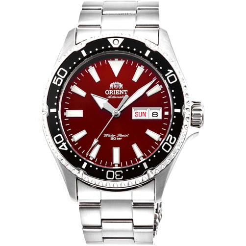 Orient Men's Kamasu Stainless Steel Automatic Diving Watch with Sapphire Crystal