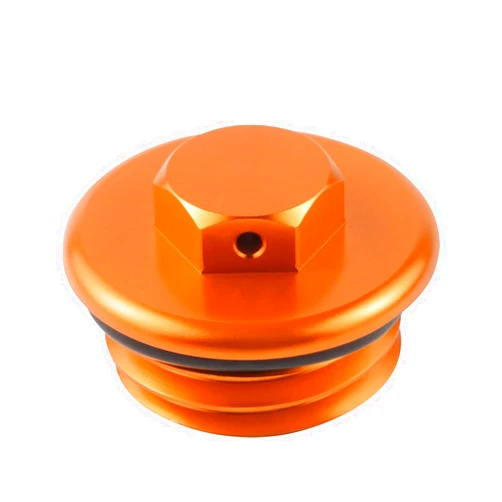NICECNC Orange Engine Oil Filler Cap Plug Screw Cover Compatible with KTM 690Enduro/R 2008-23 690SMCR 790/890Duke 790/890 Adventure/R 2021-23 125-530XC/XCF/XCW/XCFW/XCW SixDays/XCW TPI/SX/SXF/EXC/EXCF