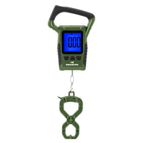 KastKing Fish Scale, WideView Floating Waterproof Digital Scale, 2.5” Large LCD Display, 110lb Capacity, Multi-Mode Pound/Ounces & Kilograms, Stores up to 9 Weights, Fishing Gifts for Men
