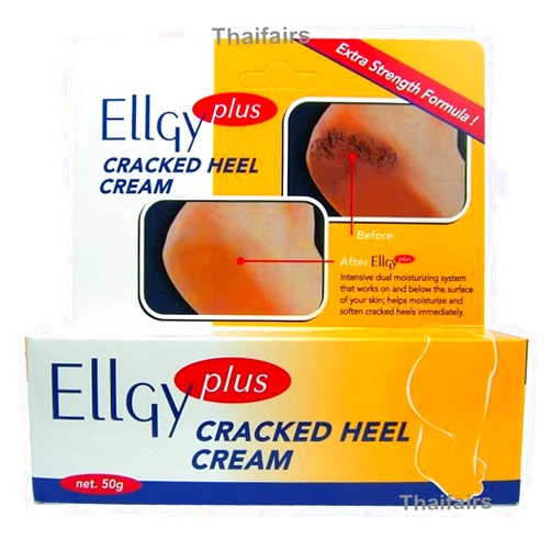 Ellgy Plus Cracked Heel Cream for Rough Dry Foot 50 G.