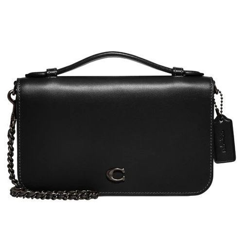 Coach Women Refined Calf Leather Bea Crossbody