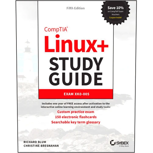 By Richard Blum (Author), Christine Bresnahan (Author) CompTIA Linux+ Study Guide: Exam XK0-005 (Sybex Study Guide)