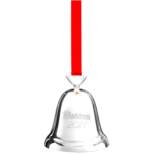 Reed & Barton 893822 2021 Silverplate Christmas Annual Bell