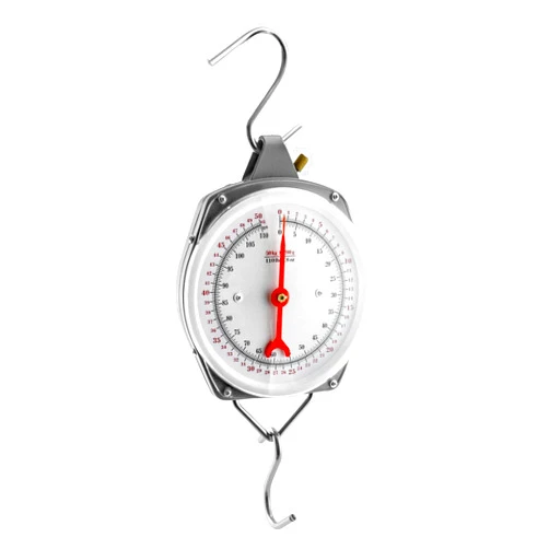QWORK Precision Hanging Scale, 110lbs / 50kg Capacity, Dual Unit, Heavy Duty