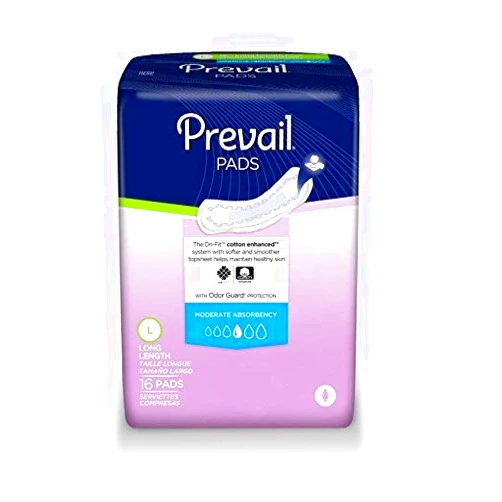 First Quality-Prevail Bladder Control Pads, BC-013 - 144 Per Case (Sold as Case)