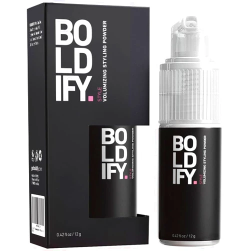 Boldify Hair Texture Powder and Hair Volumizer - Styling Powder for Thinning Hair - Volumizing Powder for Women & Men - Travel Size