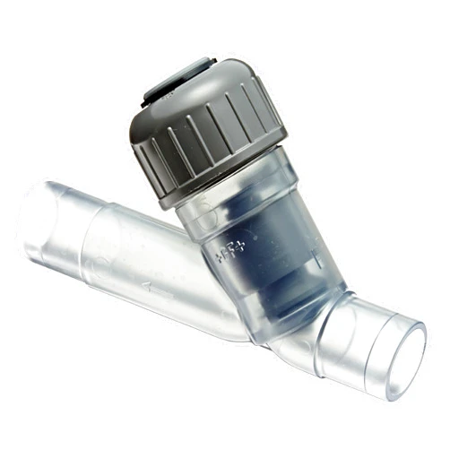 GF Piping Systems 192304007 PVC Y Check Valve, Wye, EPDM Seat, EPDM Seal, 3/4