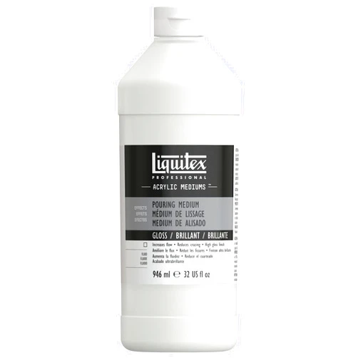 LIQUITEX Acrylic Professional Pouring Effects Medium Acrylic Paint, Gloss, 946 Ml