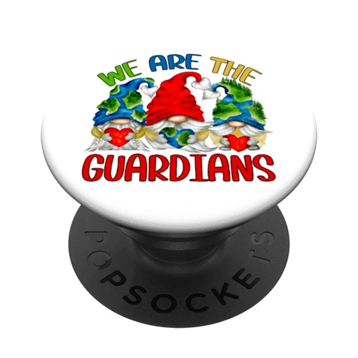 Funny Earth Day Gnome Gifts For Hippie And Teacher Earth Day Motif For Men Women With Cute Guardian Gnomes PopSockets Standard PopGrip