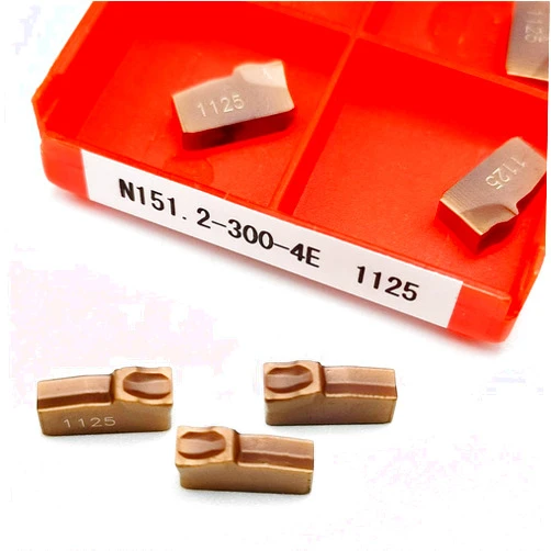 SRCGG 10Pcs N151.2-300-4E 1125 Carbide Turning Tool End Milling Cutter CNC Processing Metal Lathe Parts N151.2-300 1125