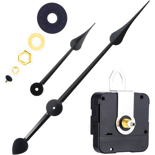 Hicarer High Torque Clock Movement Mechanism with 270 mm/ 10.6 Inch Big Clock Hands (Shaft Length 4/5 Inch/ 20 mm)