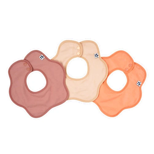 Tiny Twinkle Baby Feeding Bibs 8 Pack - Waterproof and Absorbent Infant Drool and Feeding Baby Bibs