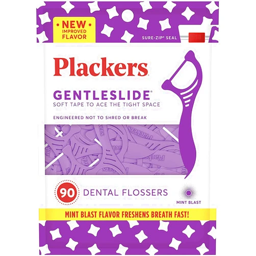 Plackers Gentleslide Flosser, 90 Count