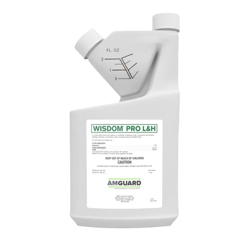 Generic AMGUARD Wisdom Pro L&H Insect Control, Indoor & Outdoor Pest Control, Effective Against 70+ Pests, Residential & Commerical Usage, Pet-Friendly, 32 Ounces