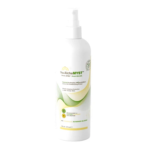 Tweak'd by Nature AlcheMYST Leave-In Hair Primer Mist, Vanilla Summer Bloom, All Natural Organic, Anti-Frizz & Hydrating, 12 Fl Oz.