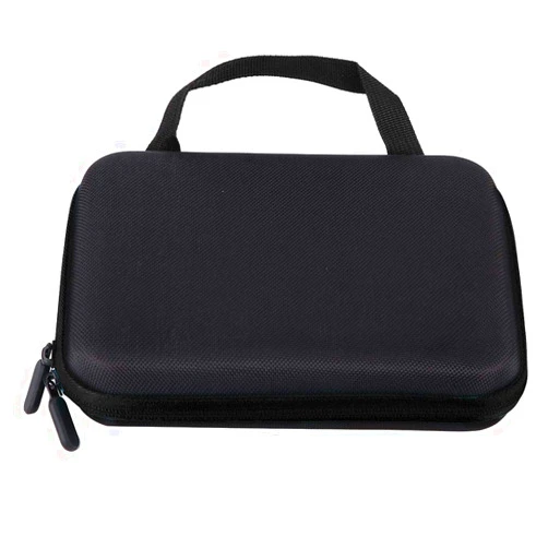 Caredy 63 Slots Portable Essential Oil Storage Bag, Hard Shell Aromatherapy Box Organizer Multicolor Oil Holder Organizer Use at Home, Traveling, Moving House Protecting Rollers and Organizing(Black)