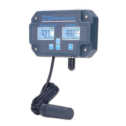 Yoidesu Digital Water Tester, Remote Control PH Tester TDS Tester, 0-19990ppm，0-199.0ppt, Water Quality Tester for Water, Wine, Spas(#1)